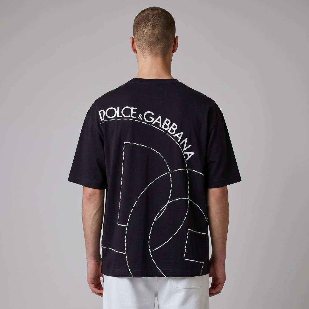 Dolce & Gabbana DG Oversized Black T-Shirt 🖤