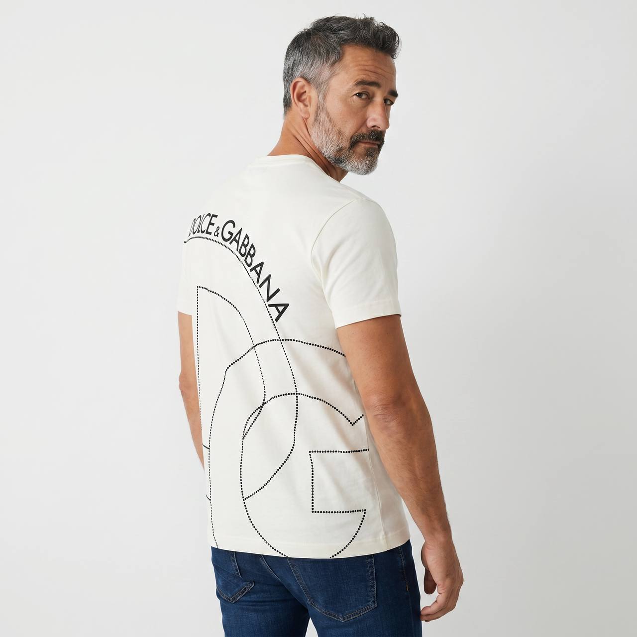 Dolce & Gabbana Oversized DG Logo T-Shirt 🤍