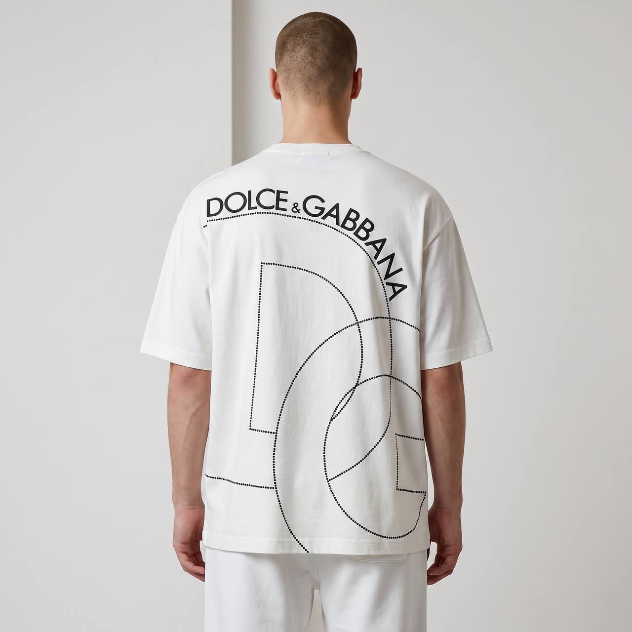 Dolce & Gabbana Oversized DG Logo T-Shirt 🤍