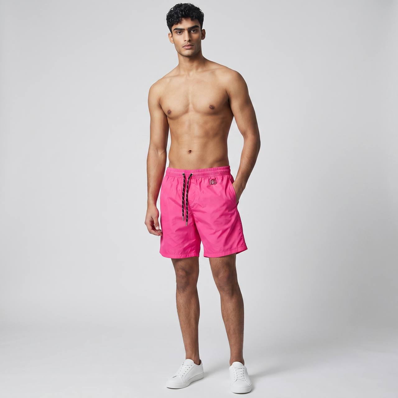 Dolce & Gabbana Pink Swim Shorts – Bold Summer Luxury Statement 🌊💖