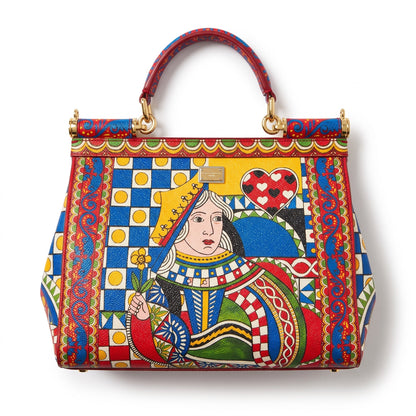 Dolce & Gabbana Sicily Handbag — Multicolor