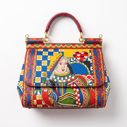 Dolce & Gabbana Sicily Handbag — Multicolor