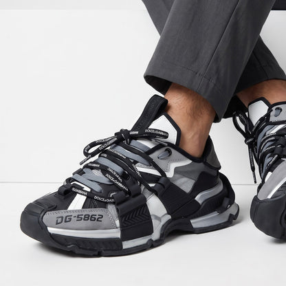 Dolce&Gabbana Chunky Runner — Grey & Black