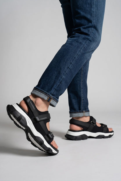 Dsquared2 Black Sport Strap Sandals