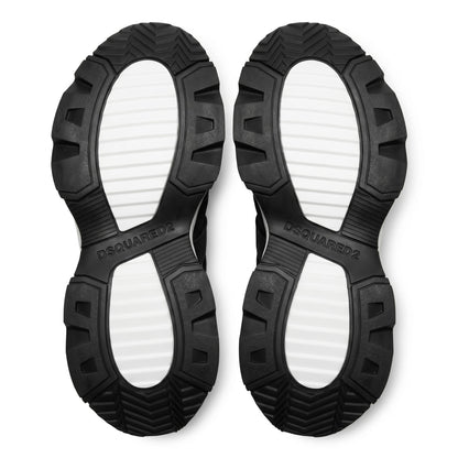 Dsquared2 Black Sport Strap Sandals