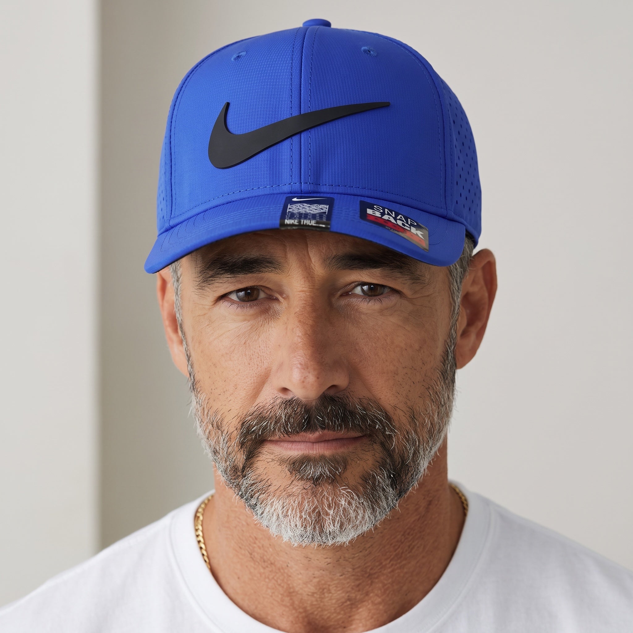 Nike Snapback Cap – Royal Blue Swoosh 🧢