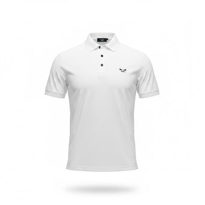 🤍 Fendi White Polo Shirt – Clean Minimal Luxury Essential 👕✨