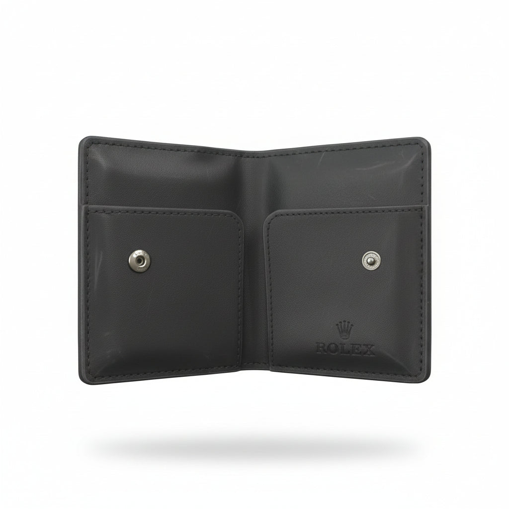 Rolex Green Embossed Card Holder – Luxury Statement Wallet 💚👑