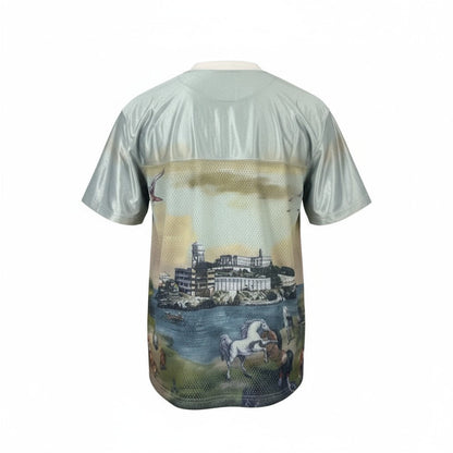 Corteiz Island Escape Mesh Jersey Tee