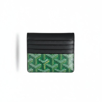 Goyard Green Card Holder – Iconic Monogram Luxury Essential 💚✨