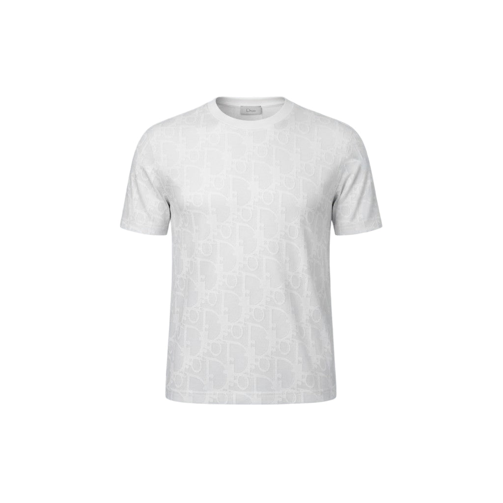 Dior All-Over Monogram Tee – Whiteout Luxury Elegance