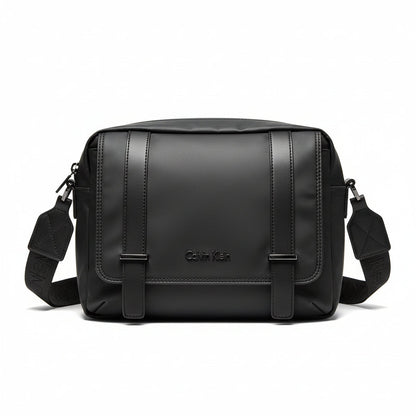 Calvin Klein Classic Black Messenger Crossbody Bag – Clean & Timeless 🖤👜
