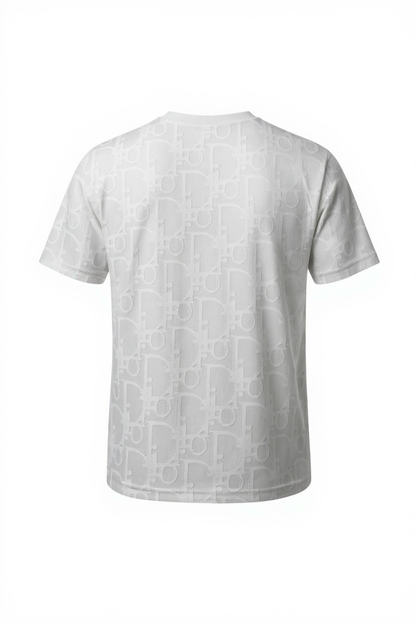 Dior All-Over Monogram Tee – Whiteout Luxury Elegance