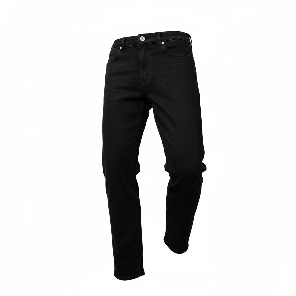 LOEWE Black Slim Denim Jeans – Sculpted Elegance in Motion