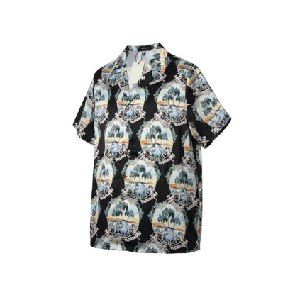 AMIRI Tropical Vacation Set – Sunset Luxury in Motion