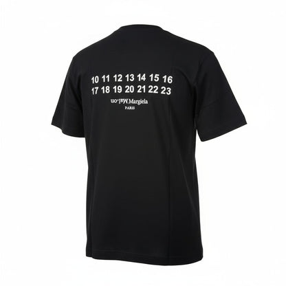 🖤 Maison Margiela Number Logo Tee – Avant-Garde in Every Thread 🔢