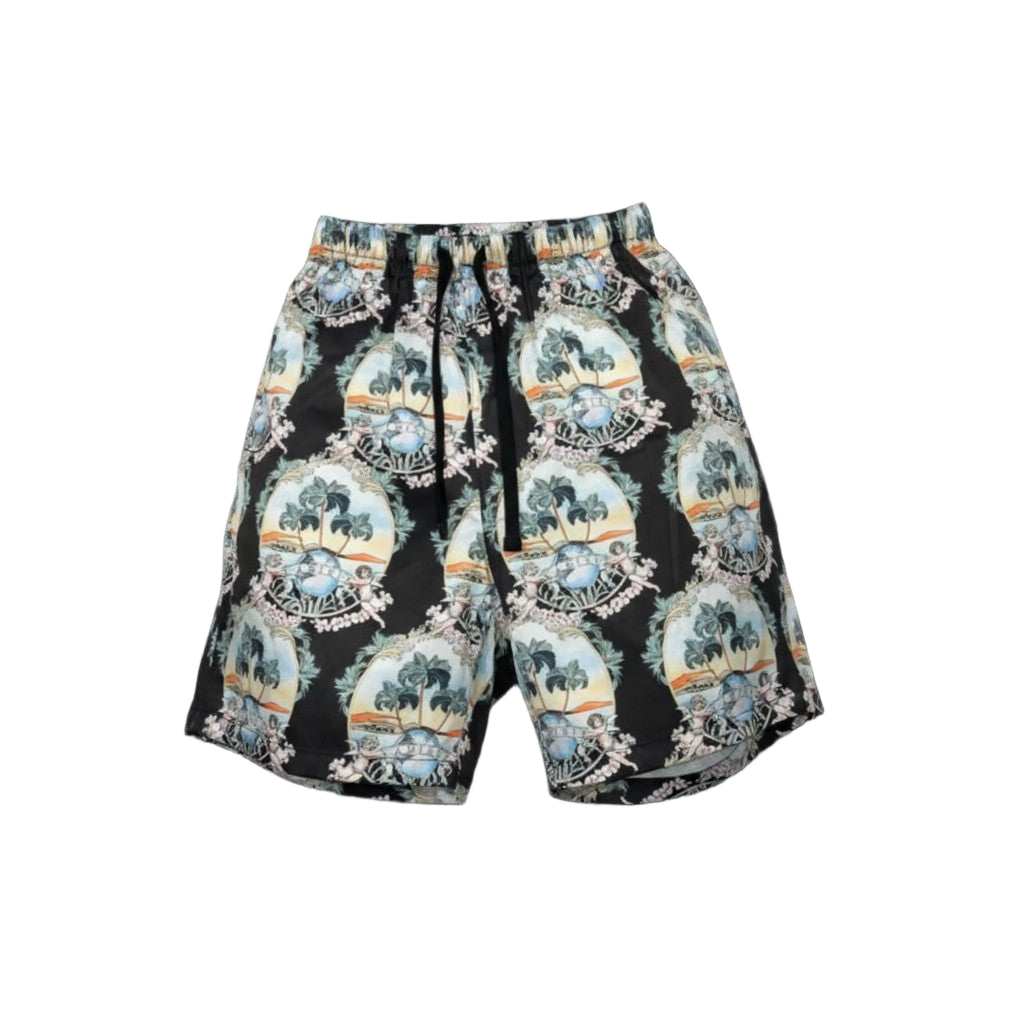 AMIRI Tropical Vacation Set – Sunset Luxury in Motion