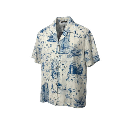 💙 Louis Vuitton Toile de Jouy Set – Parisian Art Meets Summer Vibes 🏛️