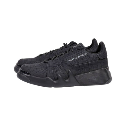 🖤 Giuseppe Zanotti Croc-Texture Luxury Sneakers 👟🔥