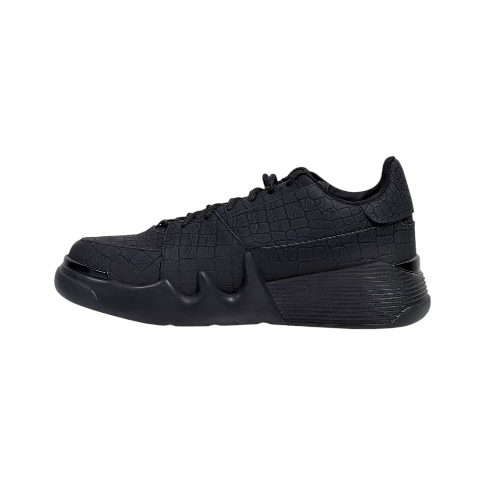 🖤 Giuseppe Zanotti Croc-Texture Luxury Sneakers 👟🔥