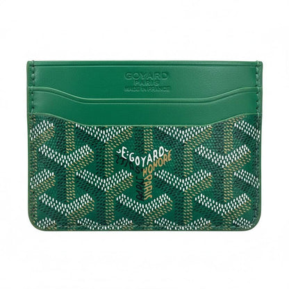 Goyard Green Card Holder – Signature Luxury Statement 💚✨