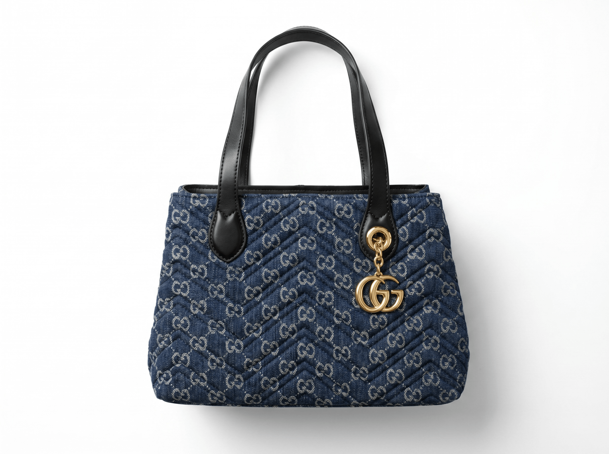 Gucci GG Marmont Denim Tote Bag 💙✨