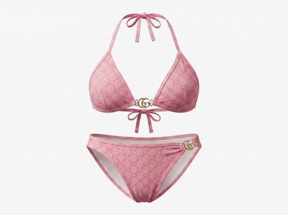 Gucci GG Marmont Triangle bikini👙