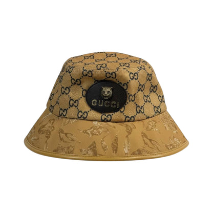🤎 Gucci GG Monogram Bucket Hat | Classic Beige Luxury Style 🎩