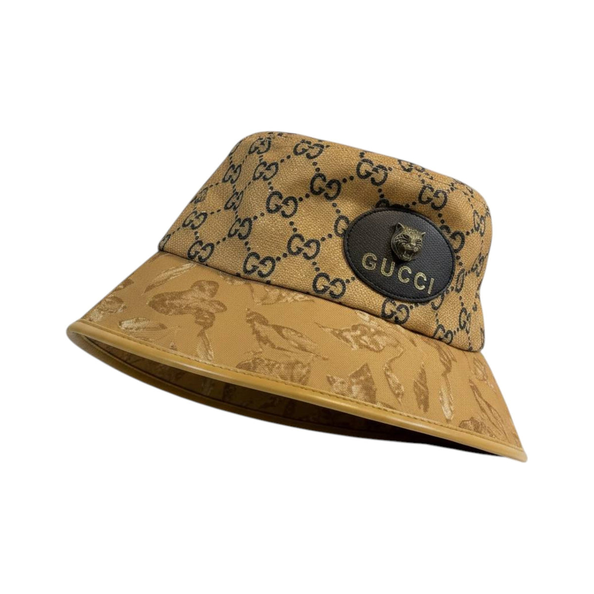 🤎 Gucci GG Monogram Bucket Hat | Classic Beige Luxury Style 🎩