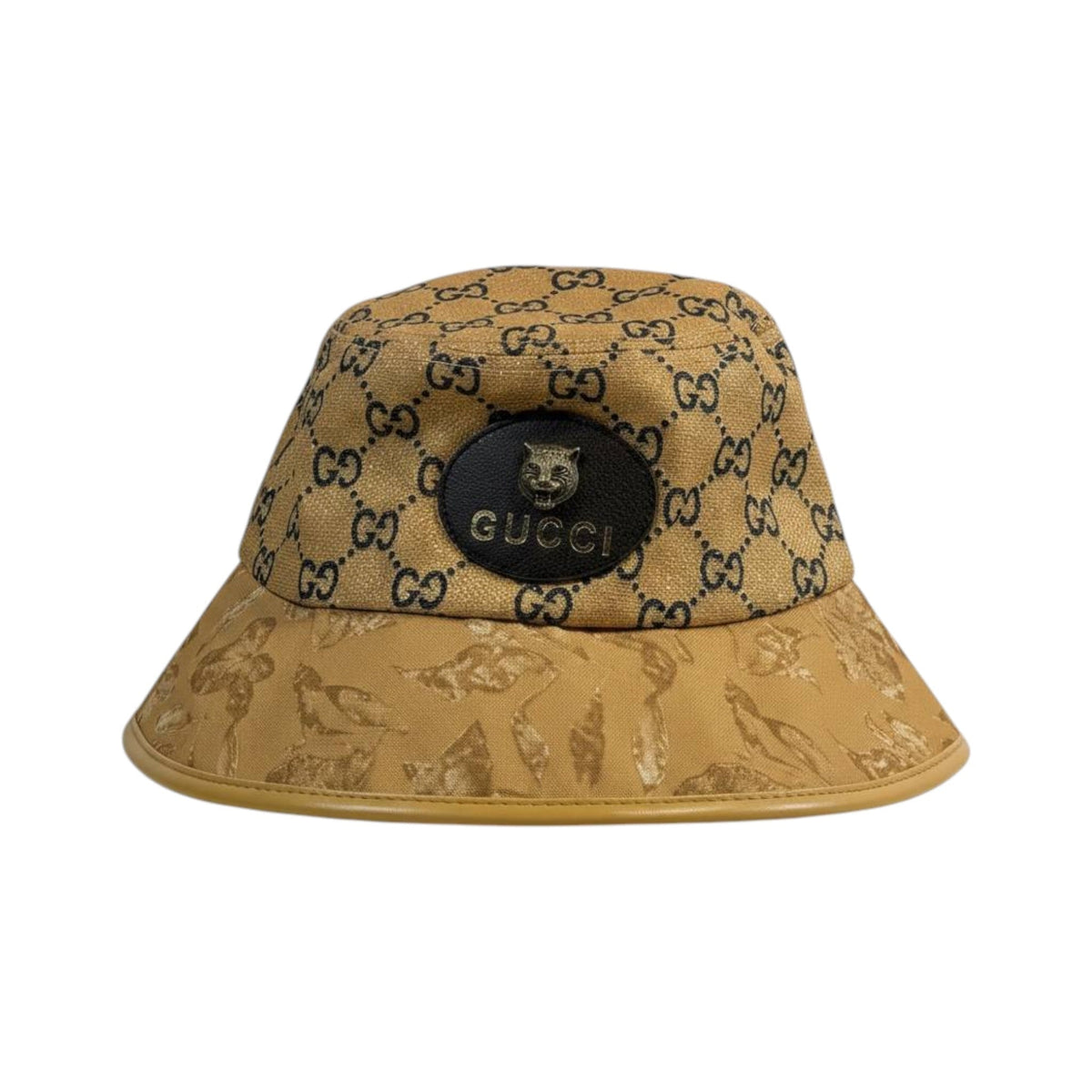 🤎 Gucci GG Monogram Bucket Hat | Classic Beige Luxury Style 🎩