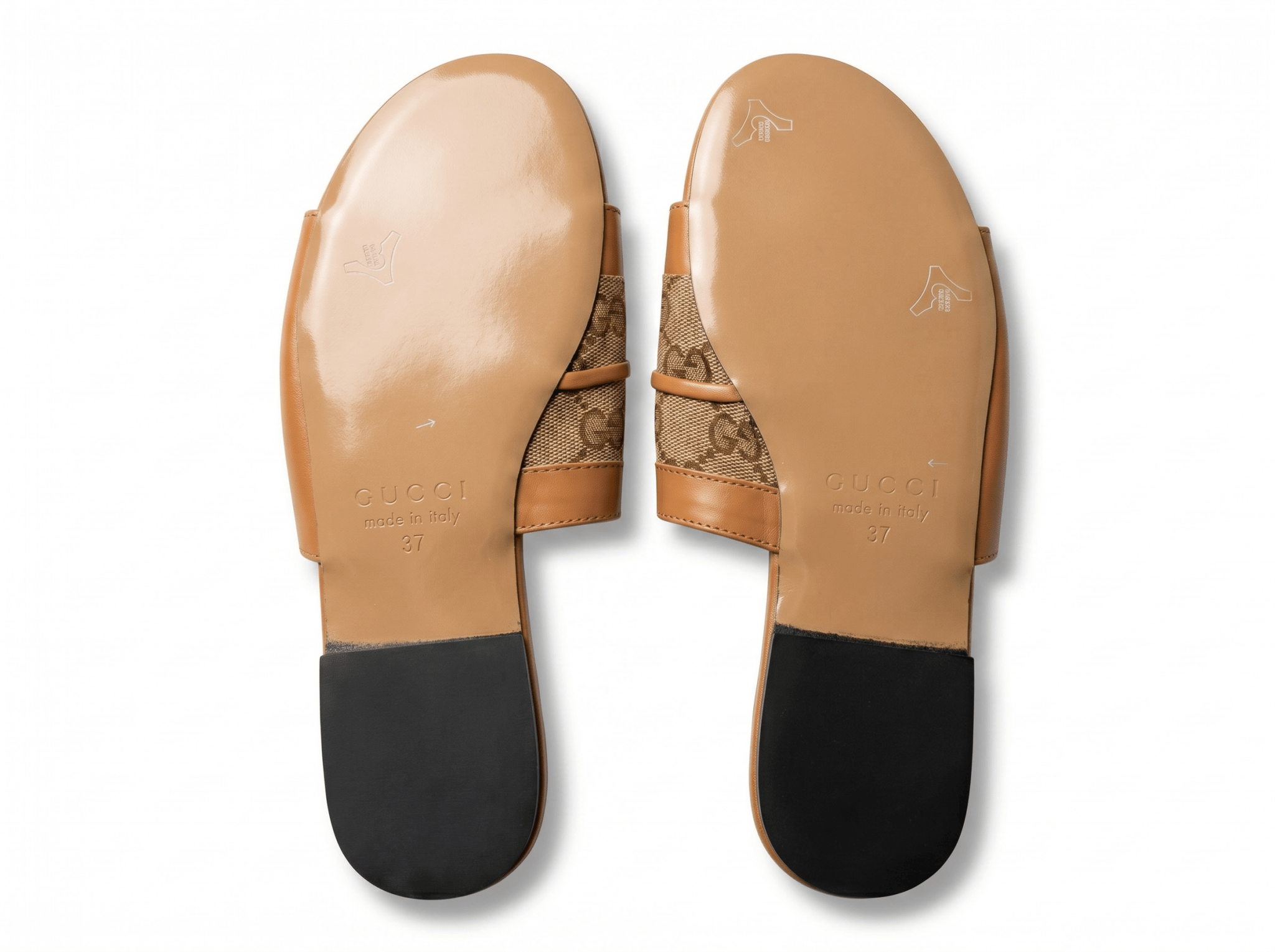 Gucci Horsebit Canvas Slides 🤎✨
