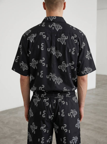 Gucci Monogram Co-Ord Set – Black Luxury Summer Set 🖤🔥