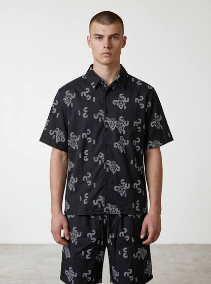 Gucci Monogram Co-Ord Set – Black Luxury Summer Set 🖤🔥