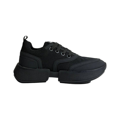 Hermès All Black Chunky Sneakers – Luxury Urban Performance Shoes 🖤