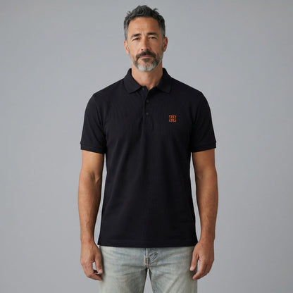 🖤 Hermès Noir Signature Polo – Luxury Essentials Collection