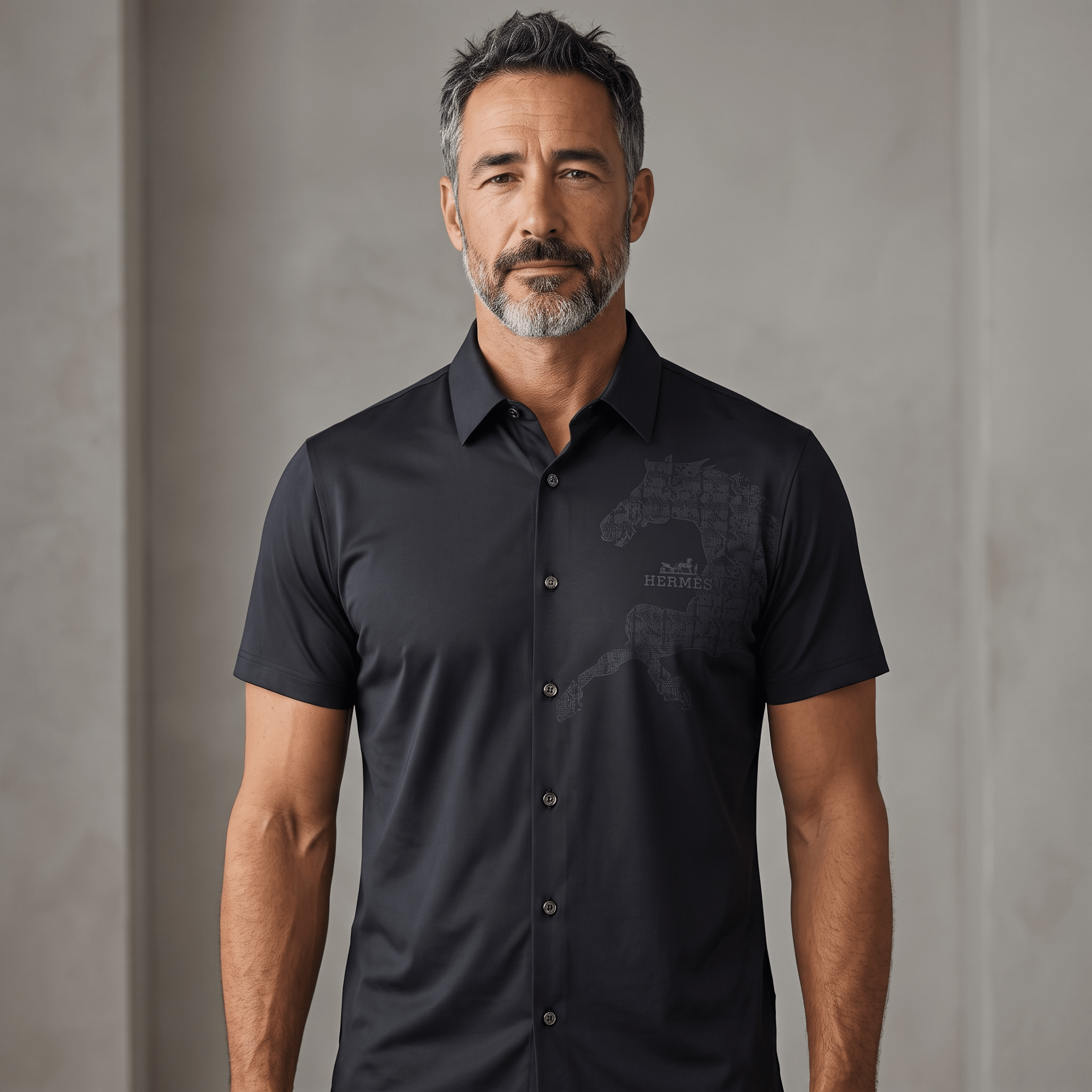 Hermès Performance Polo Shirt – Black