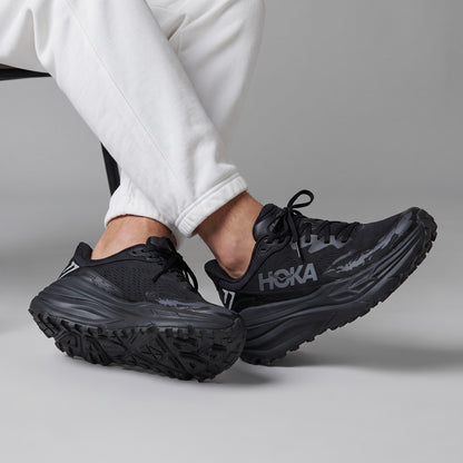 HOKA Clifton Running Shoes – Triple Black 🖤🏃‍♂️