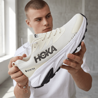🤍 HOKA Skyline Float GTX Trail Running Shoes – White/Black