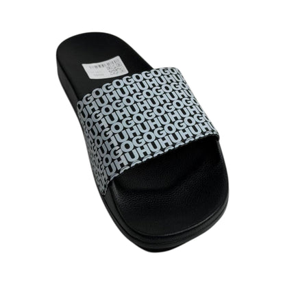 Hugo Boss Black Logo Slides – Modern Luxury Comfort Sandals 🖤✨