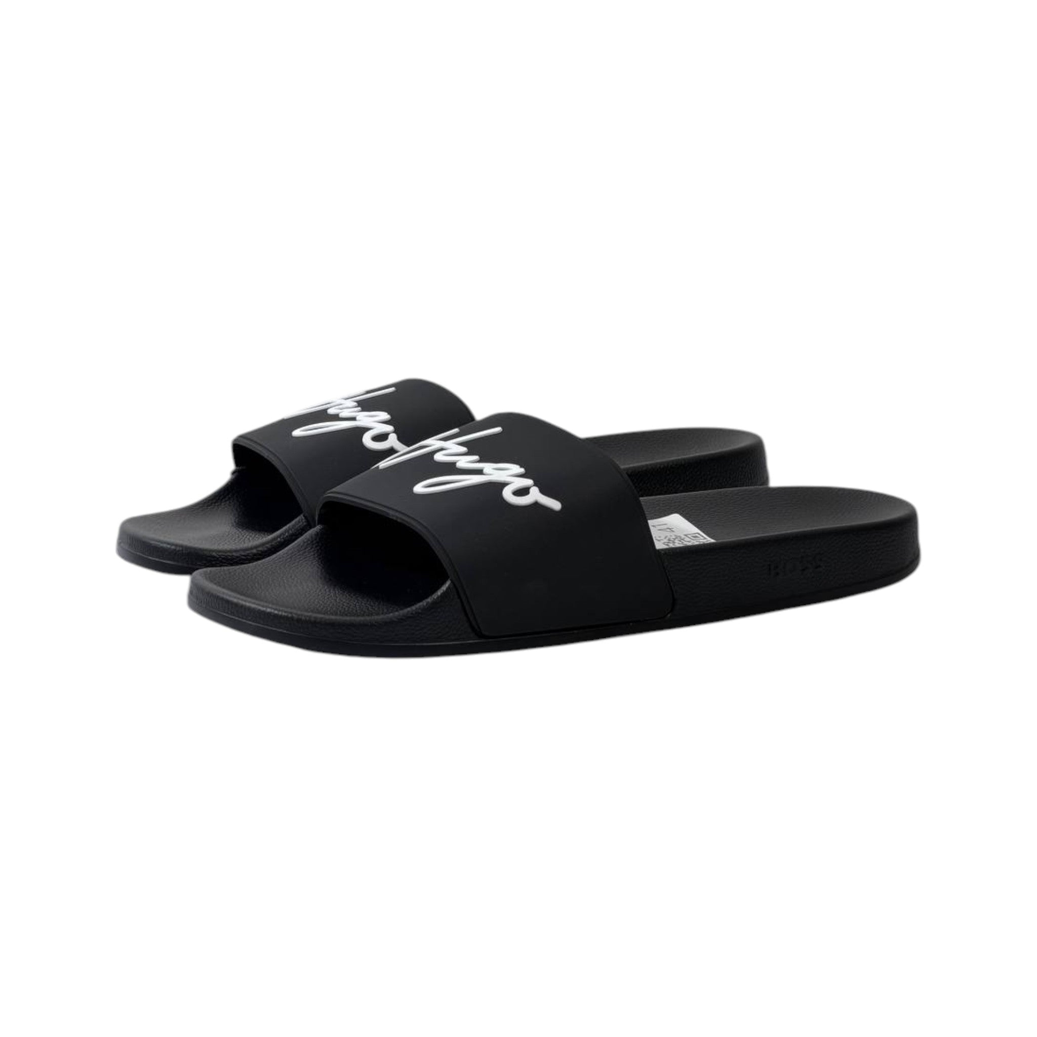 🖤 Hugo Signature Slides – Minimal Design, Maximum Comfort