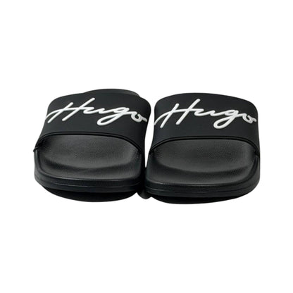 🖤 Hugo Signature Slides – Minimal Design, Maximum Comfort