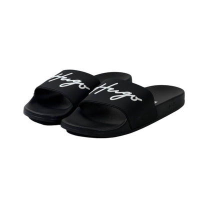 🖤 Hugo Signature Slides – Minimal Design, Maximum Comfort