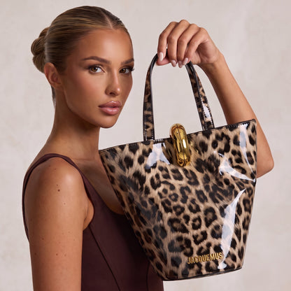 Jacquemus Tote – Leopard Patent 🐆