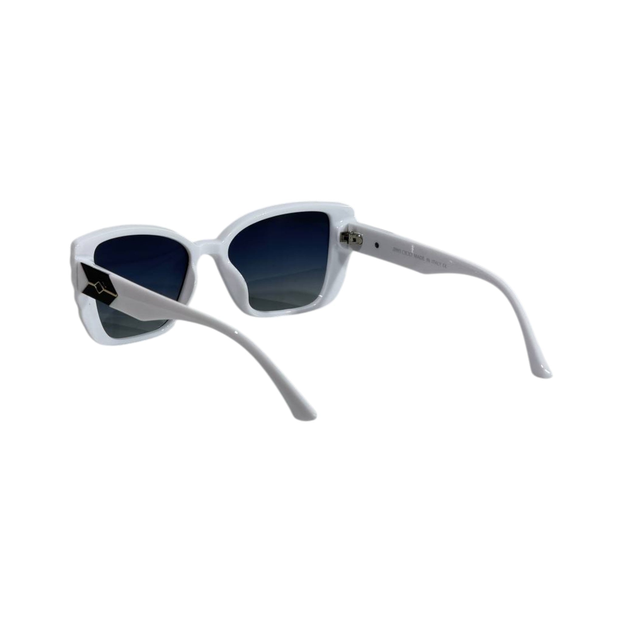 Jimmy Choo White Cat-Eye Sunglasses – Luxe Summer Icon 🤍✨