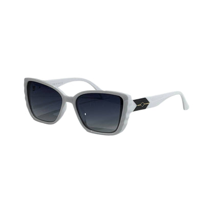 Jimmy Choo White Cat-Eye Sunglasses – Luxe Summer Icon 🤍✨