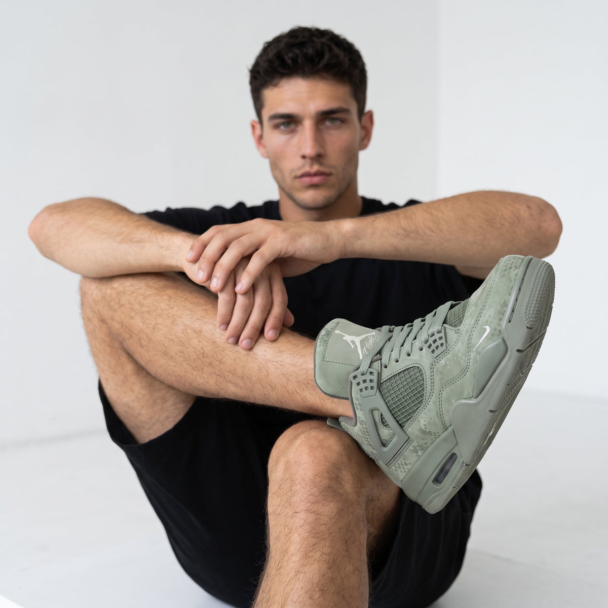 Air Jordan 4 — Olive Green