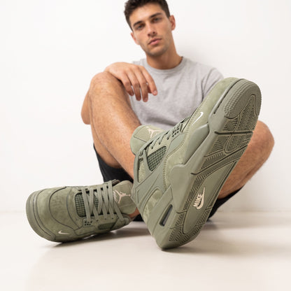 Air Jordan 4 — Olive Green