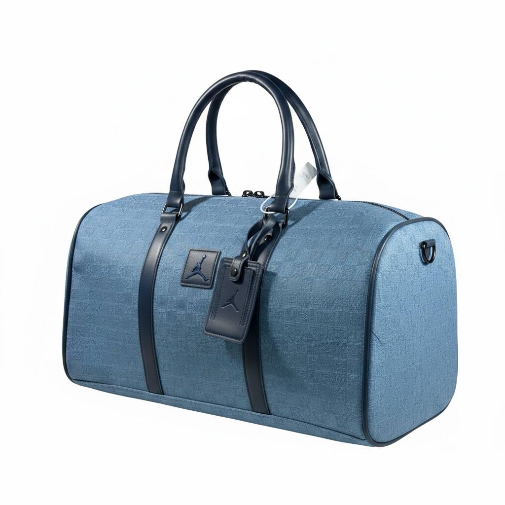 Jordan Luxe Weekender Duffle Bag 🧳💙 Sky Blue Edition