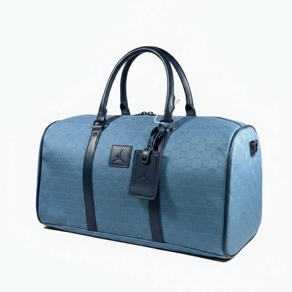 Jordan Luxe Weekender Duffle Bag 🧳💙 Sky Blue Edition