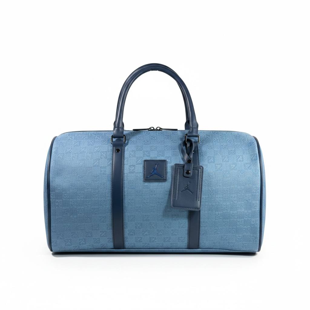 Jordan Luxe Weekender Duffle Bag 🧳💙 Sky Blue Edition